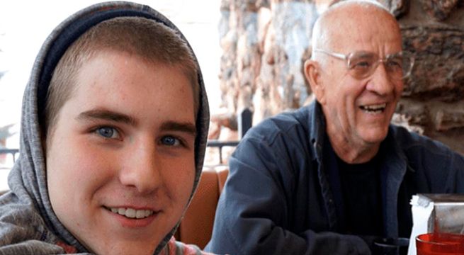 Abuelo demuestra su amor a nieto que fue rechazado por su madre al ser homosexual