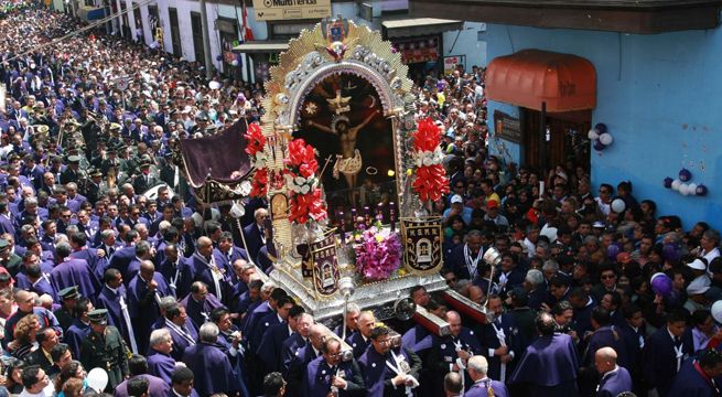Señor de los Milagros: conoce las fechas de sus cuatro recorridos procesionales