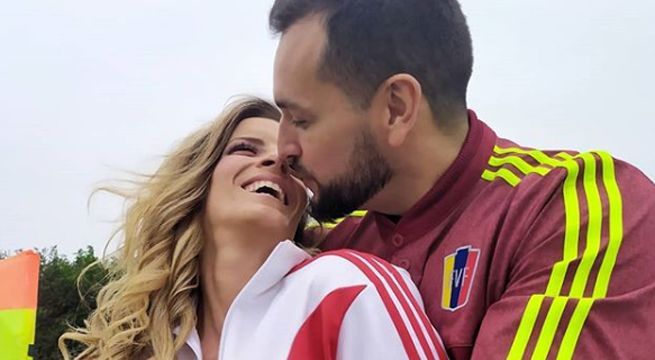 Alejandra Baigorria le responde a los que llaman “mantenido” a su pareja venezolana