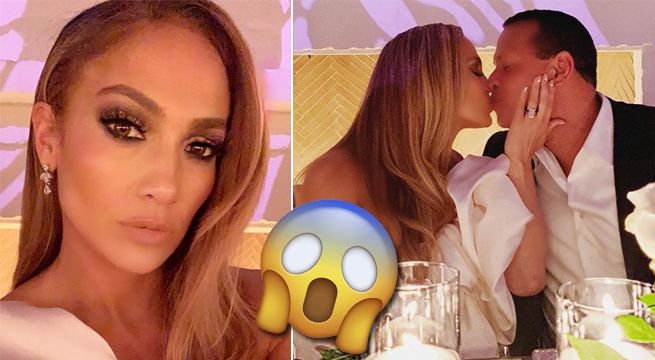 Jennifer López sorprendió al compartir fotos de su pedida de mano