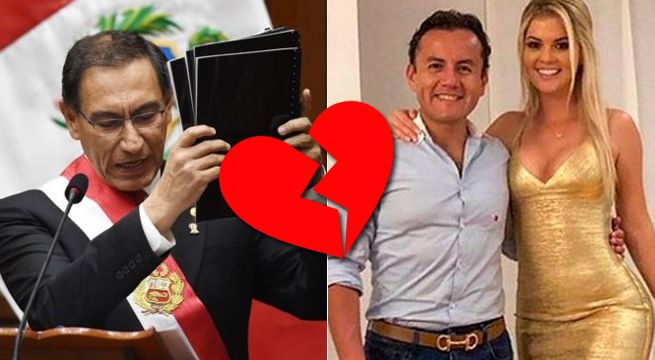 ¿Qué pasará con la relación de Brunella Horna y Richard Acuña tras disolución del Congreso?