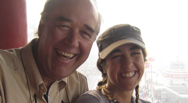 Hija de García Belaúnde reveló el delicado motivo del viaje de su padre