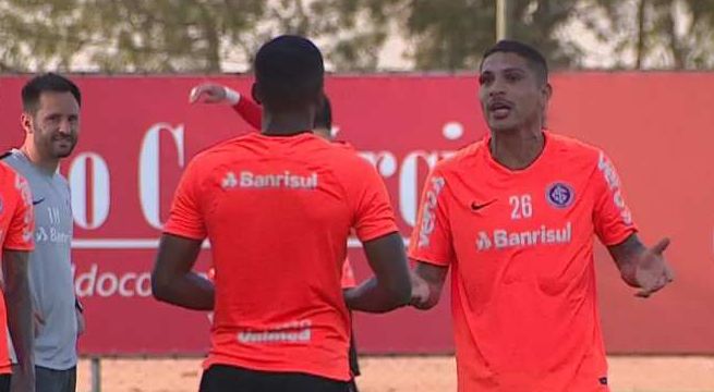Paolo Guerrero protagonizó una acalorada pelea durante los entrenamientos del Inter [VIDEO]
