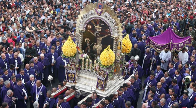 Señor de los Milagros no visitará este año el Congreso de la República