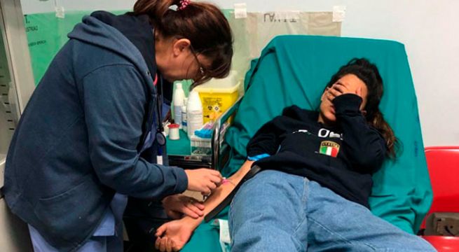 Ivana Yturbe comparte foto en topless tras estar internada en hospital de Italia