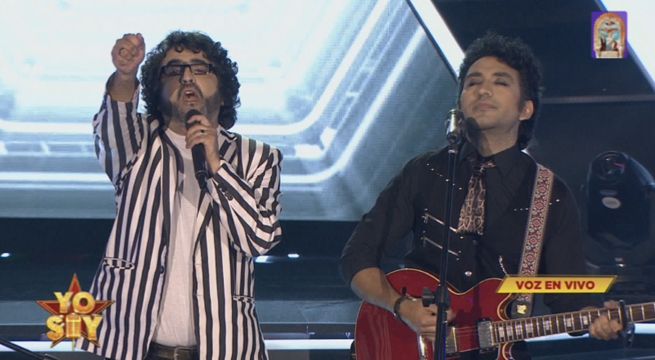 Yo Soy: Los imitadores de Gustavo Cerati y Fito Paez sorprendieron en el escenario