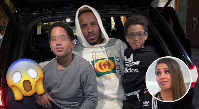 Jefferson Farfán se reencontró con sus hijos luego de las palabras de Melissa Klug
