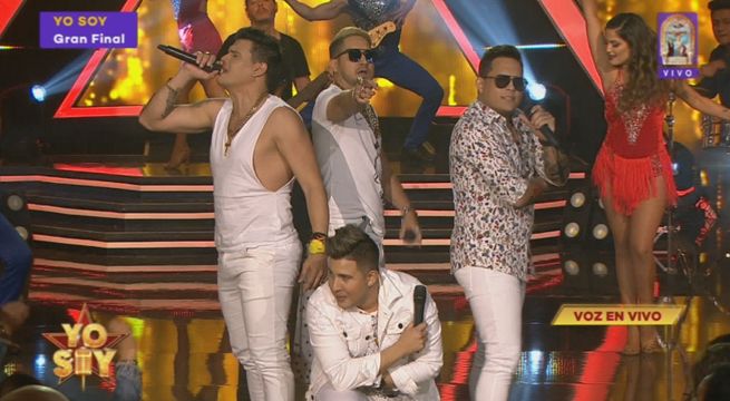 Los imitadores de La Charanga Habanera pusieron a bailar a todos en la Gran Final de Yo Soy