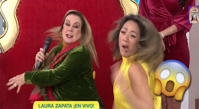 Así fue la “cachetada” que recibió Cathy Sáenz en el set de ‘Mujeres al Mando’ [VIDEO]