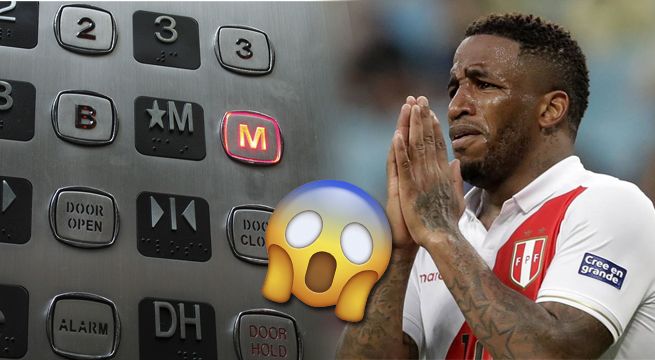 Jefferson Farfán pasó el susto de su vida al quedar atrapado en un ascensor