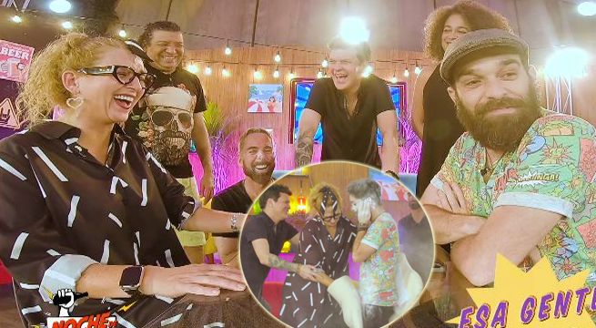 Patas e invitadas no se tuvieron piedad al jugar al ‘Yo no me río’