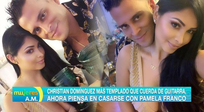 Christian Domínguez ahora piensa en casarse con Pamela Franco [VIDEO]