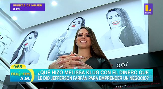 ¿Qué hizo Melissa Klug con el dinero que le dio Jefferson Farfán para emprender un negocio? [VIDEO]