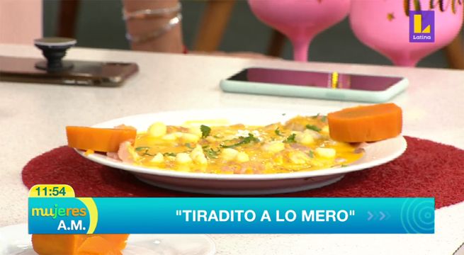 ‘Mero Loco’ te enseña a preparar un delicioso tiradito en menos de dos minutos [VIDEO]