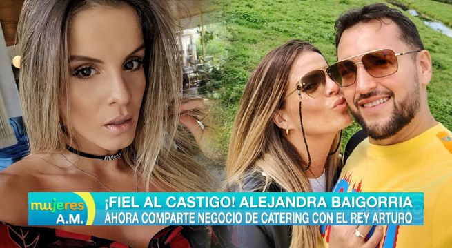 Alejandra Baigorria ahora comparte negocio de catering con el ‘Rey Arturo’ [VIDEO]