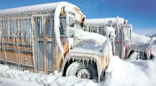 Ola de frío azota Estados Unidos y deja 17 muertos