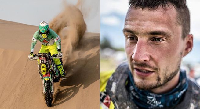 Dakar 2018: piloto checo lucha por su vida tras sufrir accidente
