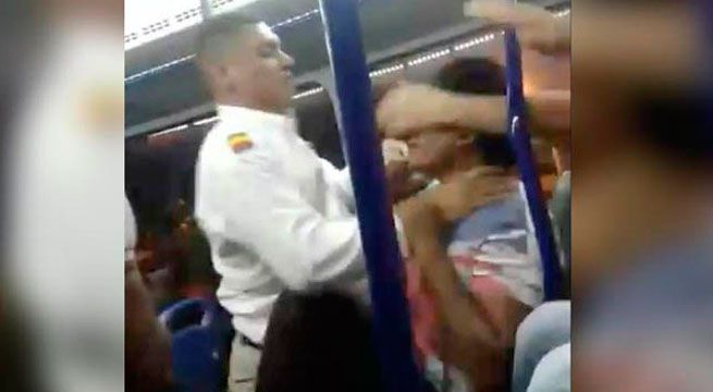 Descontrolado chofer propinó golpiza a pasajero por tocar muchas veces el timbre