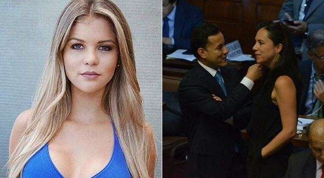 ¿Brunella castigó a su congresista por pasarse de cariñoso con compañera?