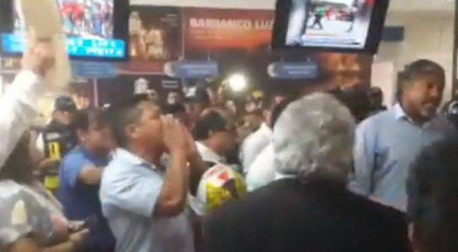 Barranco: gresca en municipalidad por subasta de Estadio Unión