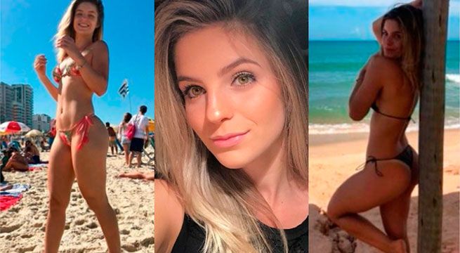 Paolo Guerrero: Thaisa Leal luce espectacular en las playas de Brasil