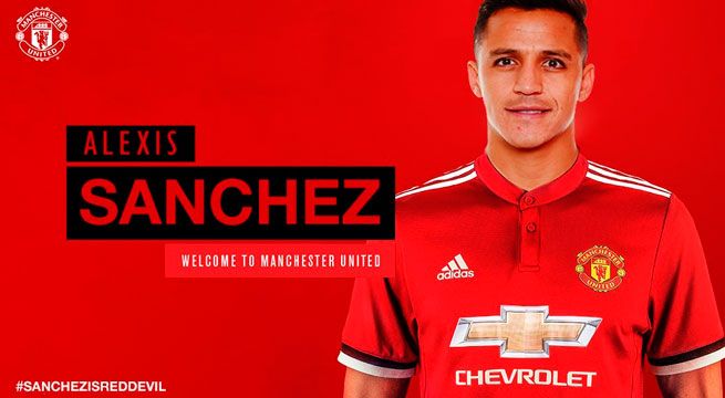 Manchester United: Alexis Sánchez fue captado posando con la número 7 de los 