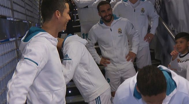 Cristiano Ronaldo le dice a niño que Lionel Messi es malo