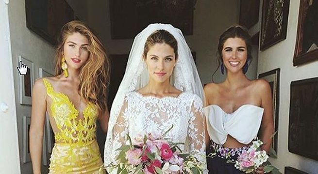 Así fue la romántica boda de Stephanie Cayo con estadounidense Chad Campbell