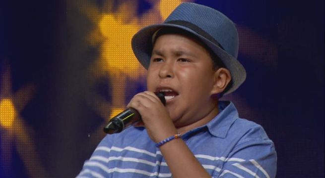Ricardo convenció al jurado de Súper Kids con su gran voz