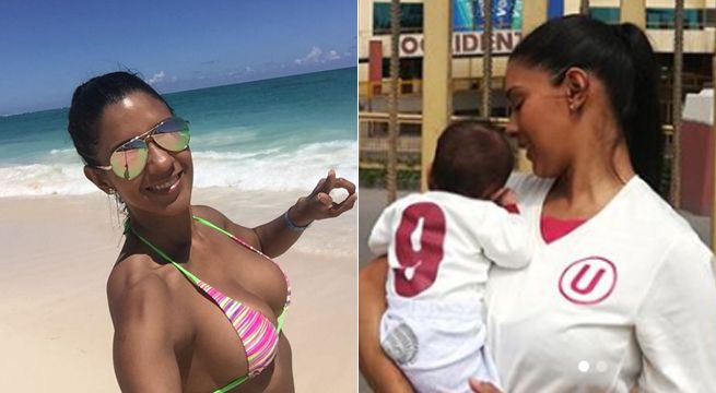 Rocío Miranda se preocupa por recuperar su figura mientras cuida a su bebé