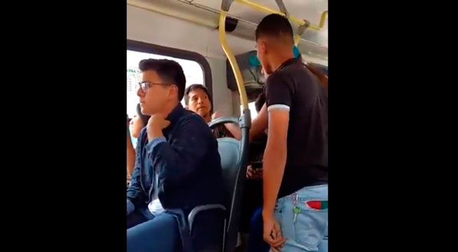 YouTube: peruano y venezolano protagonizan violenta pelea en transporte público