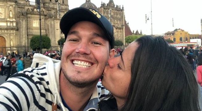Vanessa Terkes posó junto a familia de George Forsyth