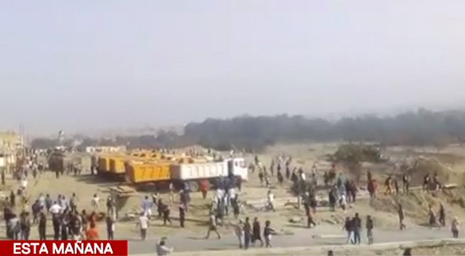 Desalojo de invasores en Villa El Salvador deja al menos un muerto