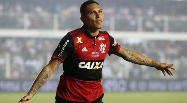 Paolo Guerrero fue inscrito por Flamengo en la Copa Libertadores