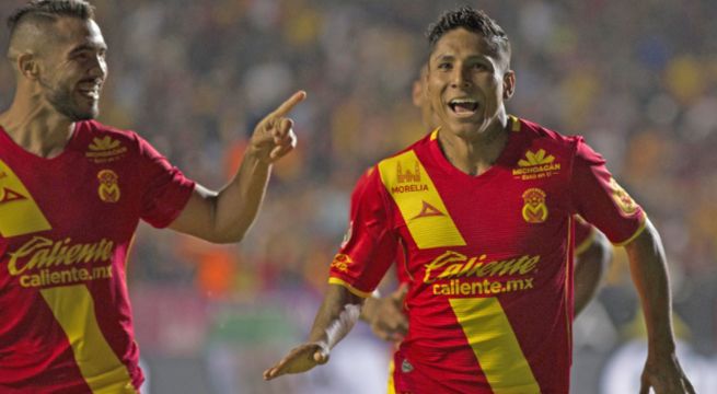 Mira el golazo de tijera de Raúl Ruidíaz que le dio triunfo al Morelia