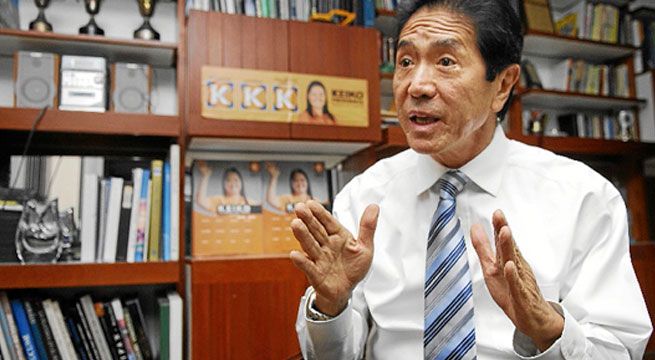 Jaime Yoshiyama es intervenido por posesión ilegal de armas