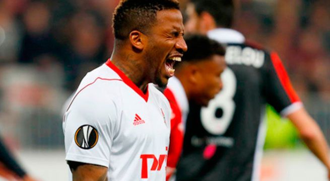 Jefferson Farfán será baja para el choque ante Atlético de Madrid por la Europa League