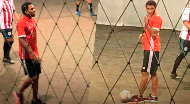 Twitter: ampayan a Alexi Gómez 'pichangueando' previo al choque ante Puebla