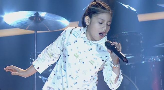 Súper Kids: Nadja cantó 