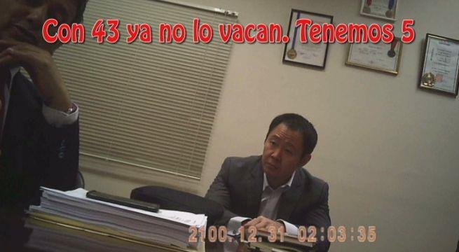 Así fue el diálogo entre Kenji Fujimori, Guillermo Bocangel y Moisés Mamani