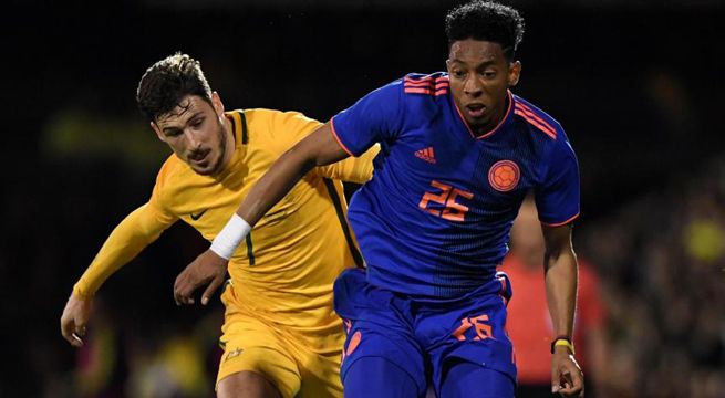 Tras deslumbrar ante Francia, Colombia no pasa del empate con Australia