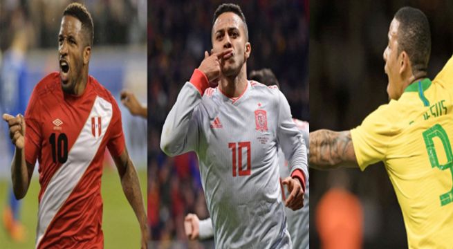 FIFA resalta a Perú, España y Brasil tras amistosos mundialistas