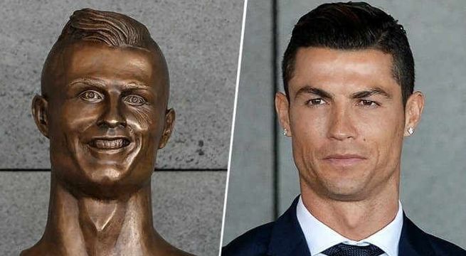 Cristiano Ronaldo: escultor de su primer busto realizó una nueva versión