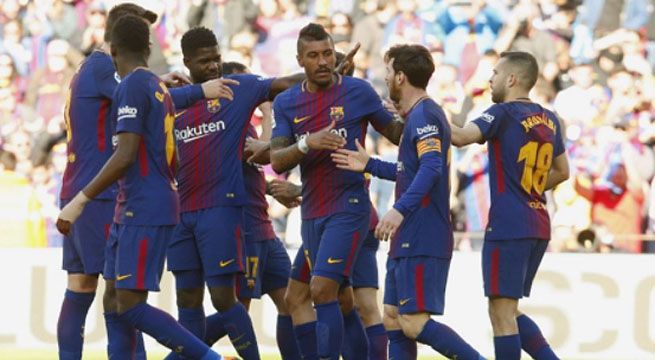 El Barcelona retoma su carrera por la Liga ante el Sevilla