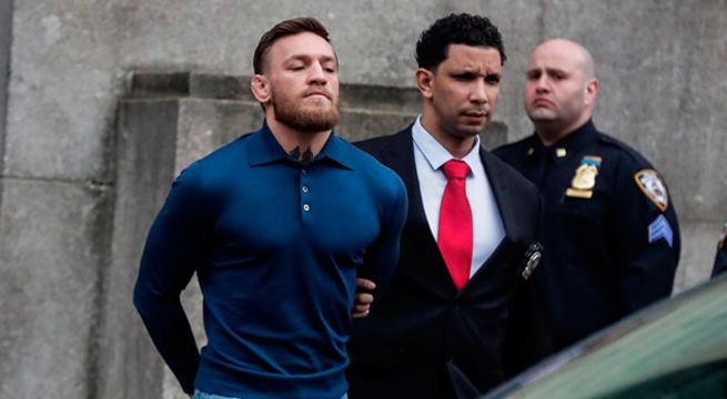 Conor McGregor reapareció tras su violento ataque en la UFC