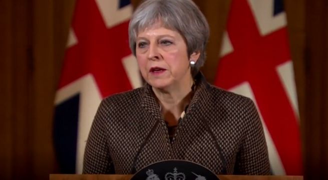 Primera ministra británica: ataque sobre Siria fue 