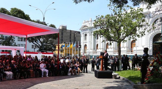 Congreso de la República rindió homenaje a comandos Chavín de Huántar