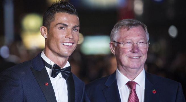 El emotivo mensaje de Cristiano Ronaldo a  Alex Ferguson