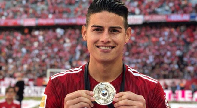 James Rodríguez cierra temporada con broche de oro