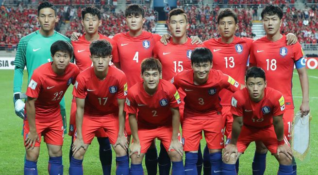Corea del Sur presentó una lista preliminar de 28 jugadores
